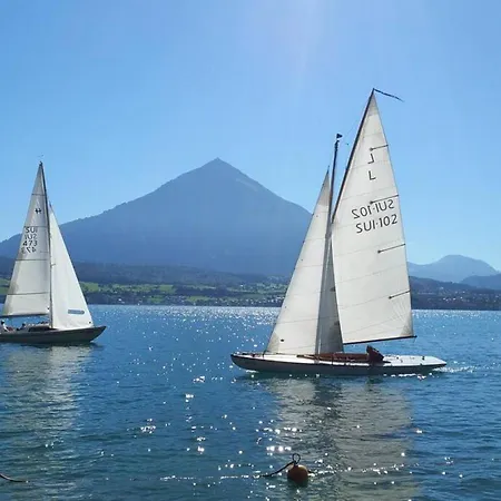Thun Alps Scenic Views And Concierge By Swisshut Apartmán Sigriswil