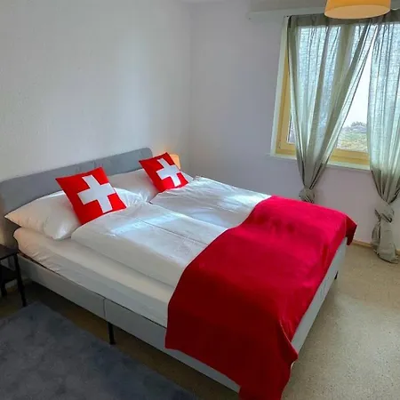 Apartamento Thun Alps Scenic Views And Concierge By Swisshut Sigriswil