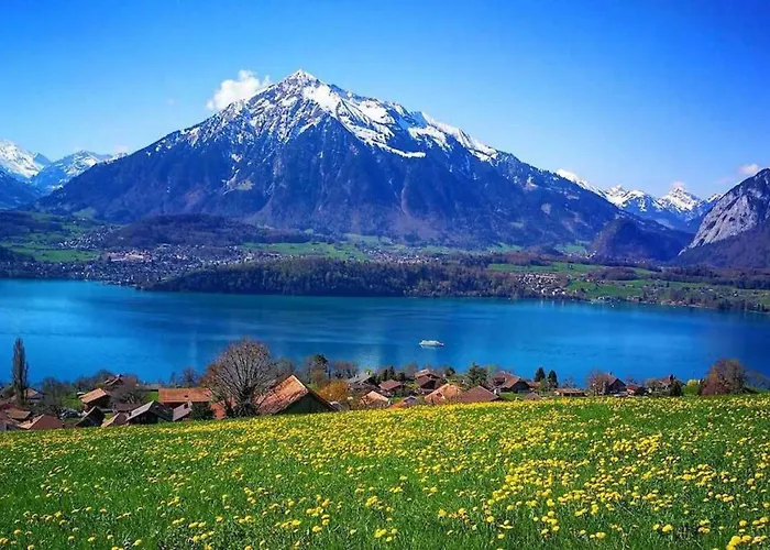 Apartman Thun Alps Scenic Views And Concierge By Swisshut