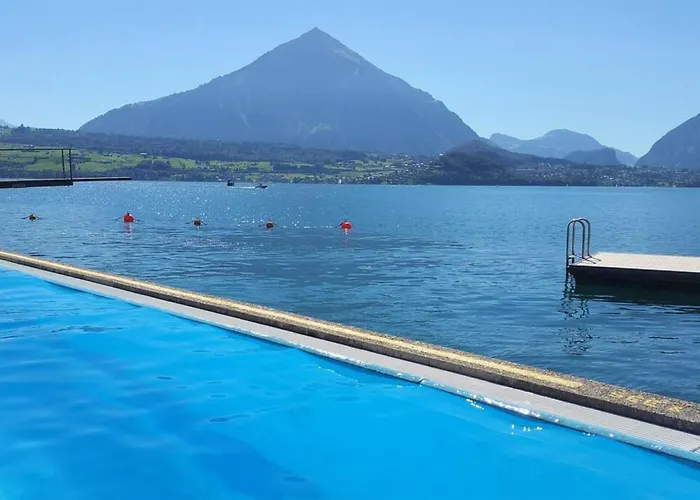 Thun Alps Scenic Views And Concierge By Swisshut Apartman *