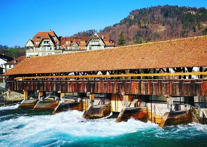 Thun Alps Scenic Views And Concierge By Swisshut Apartman *